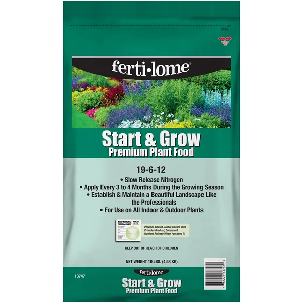 Fertilome 10 lbs Start & Grow Premium Plant Food 19-6-12