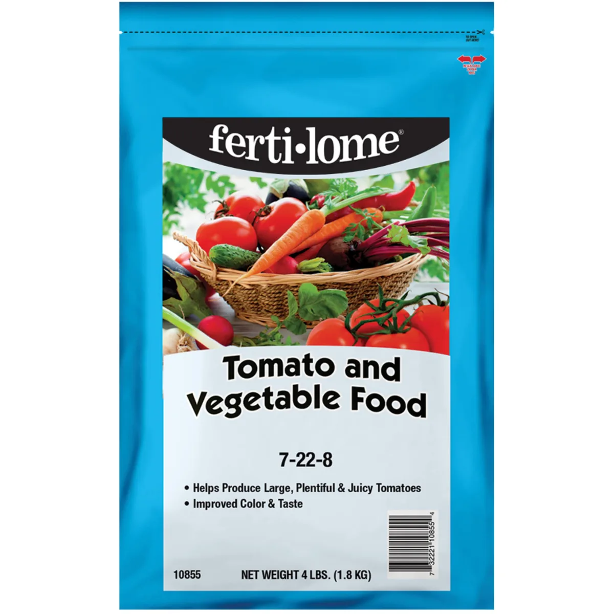 Fertilome 10 lbs Tomato Vegetable Food 7-22-8 - Image 2
