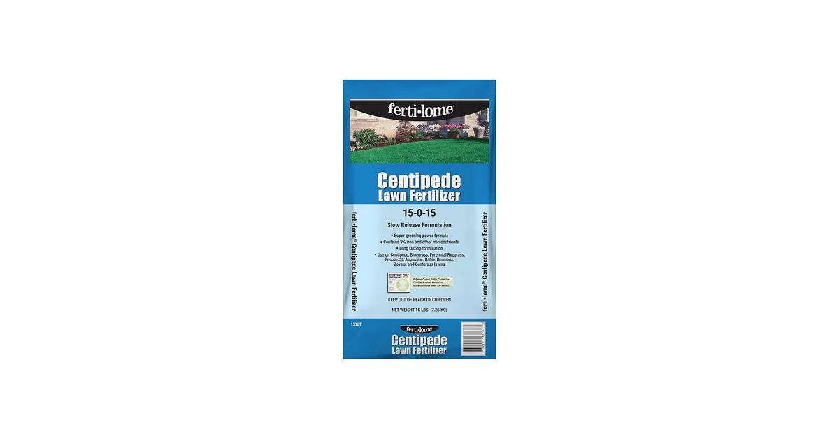 Fertilome 16 lbs Centipede Lawn Fertilizer 15-0-15 - Image 2