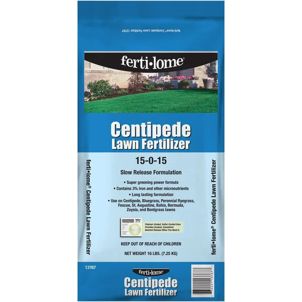 Fertilome 16 lbs Centipede Lawn Fertilizer 15-0-15