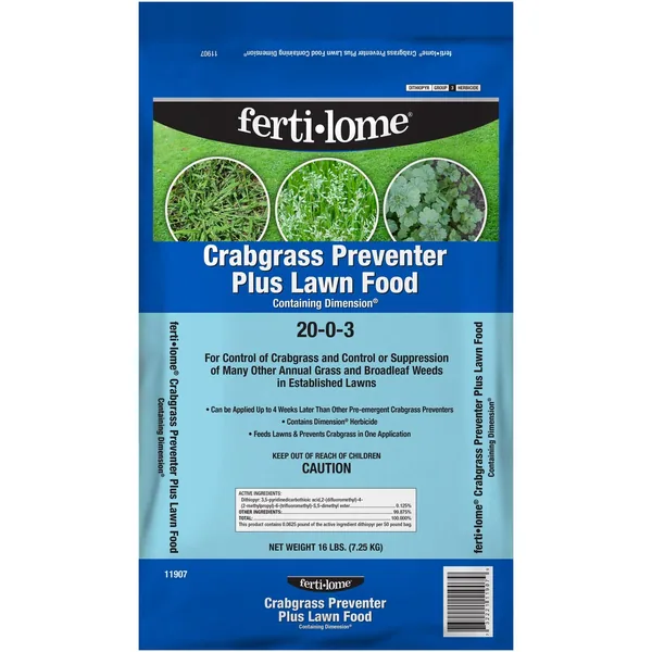 Fertilome 16 lbs Crabgrass Prevent & Lawn Food