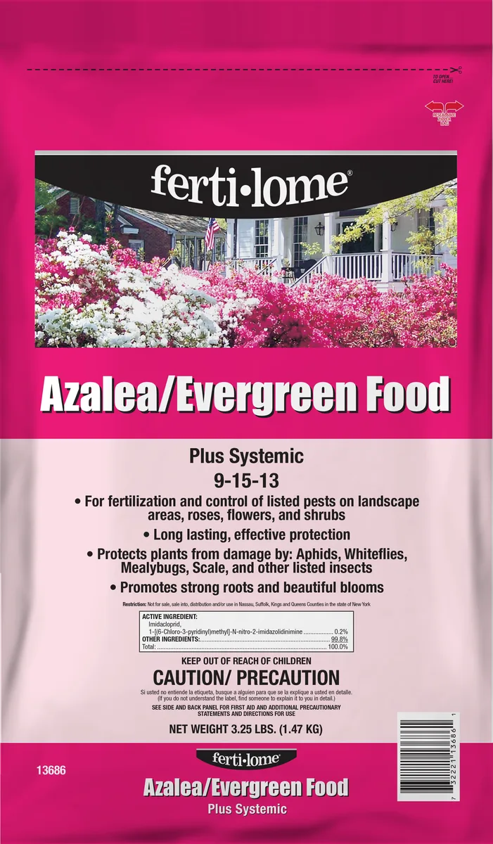 Fertilome 3.25 lbs Azalea/Evergreen Food Plus Systemic 9-15-13 - Image 2