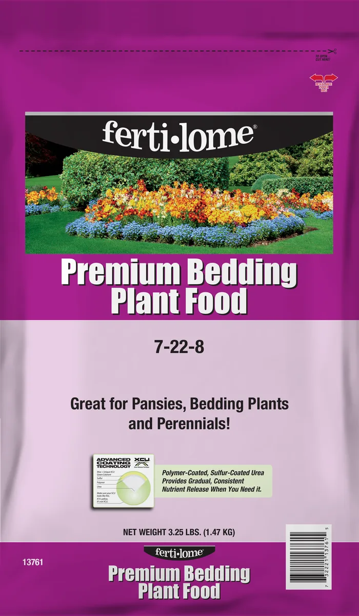 Fertilome 3.25 lbs Premium Bedding Plant Food 7-22-8 - Image 2
