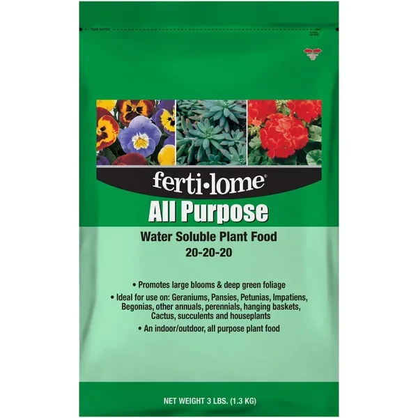 Fertilome 3 lbs All Purpose WSF 20-20-20 - Image 2