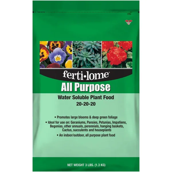 Fertilome 3 lbs All Purpose WSF 20-20-20