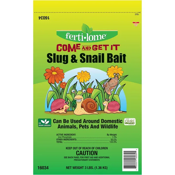 Fertilome 3 lbs Come And Get It Slug & Snail Bait