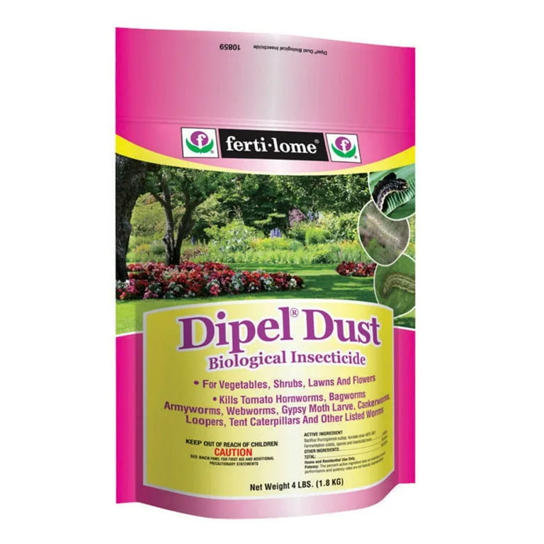 Fertilome 4 lbs Dipel Dust Biological Insecticide - Image 2