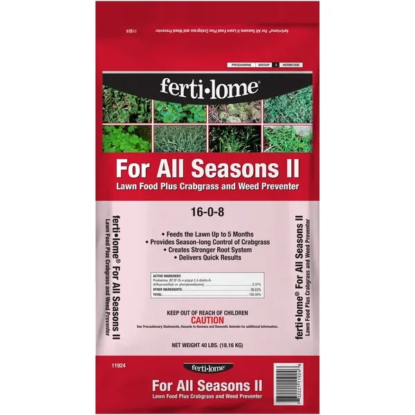 Fertilome 40 lbs For All Seasons Lawn Food 16-0-8 - Image 2