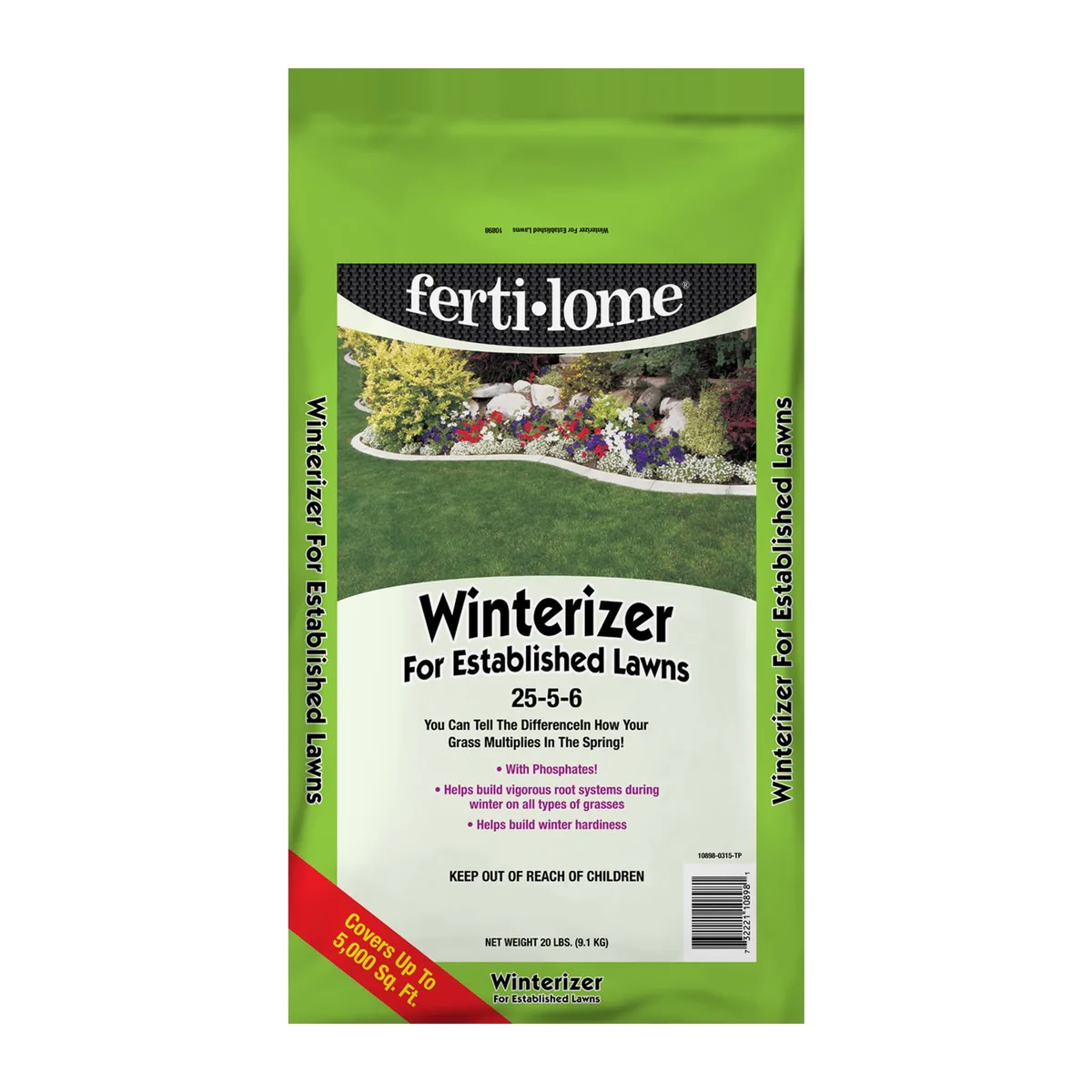 Fertilome 40 lbs Winterizer Establish Lawns 10-0-14 - Image 2