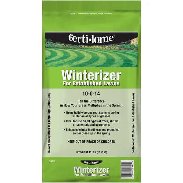 Fertilome 40 lbs Winterizer Establish Lawns 10-0-14