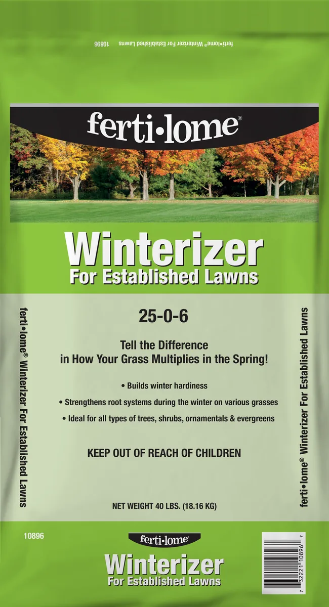Fertilome 40 lbs Winterizer Establish Lawns 25-0-6 - Image 2