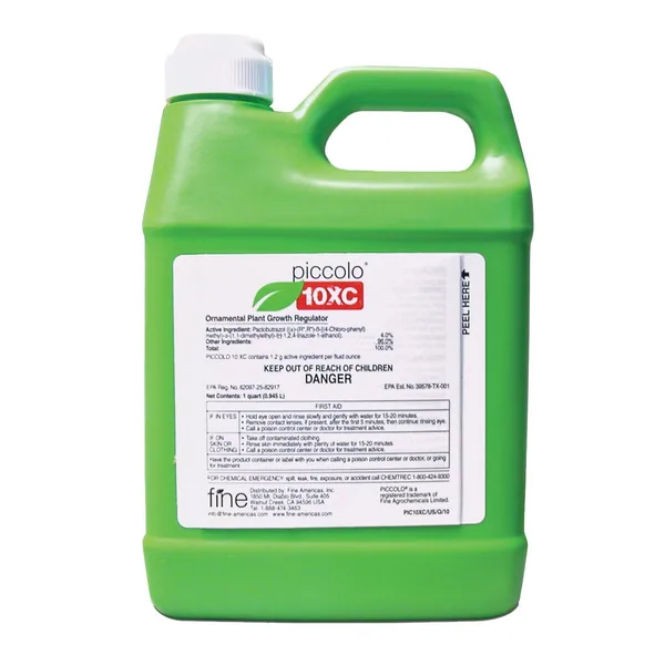 Fine Americas, Piccolo 10XC 1Qt ( Paclobutrazol ) — Case of 4