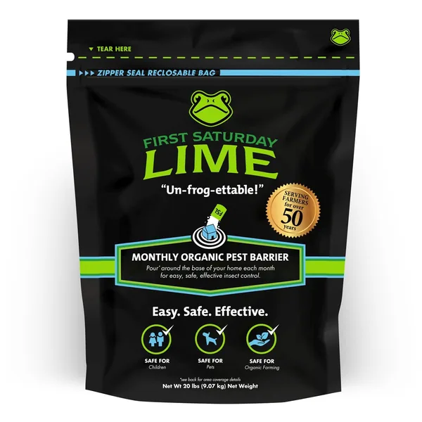 First Saturday Lime Organic Pest Control