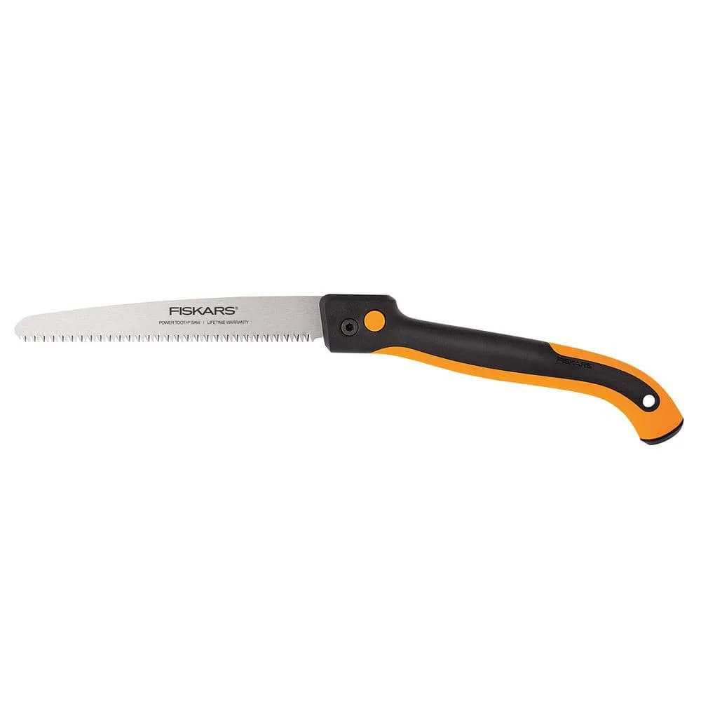 Fiskars PowerTooth Softgrip Folding Saw 10" Blade - Image 2