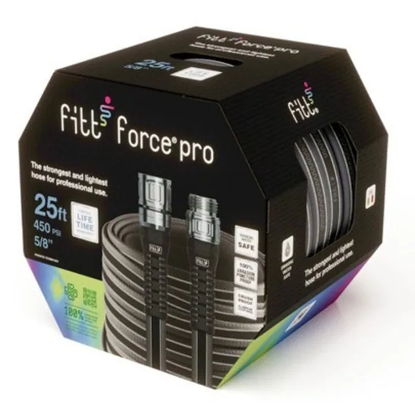 FITT 5/8"x25' Force Pro Lightweight & Compact Hose