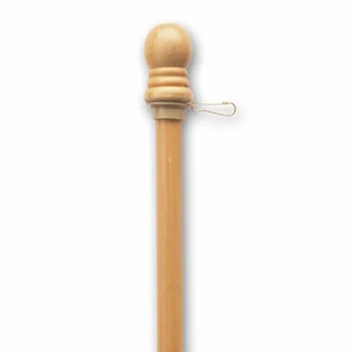 Flagzone 5' Wood Pole With Wrap Resistant Ring - Image 2