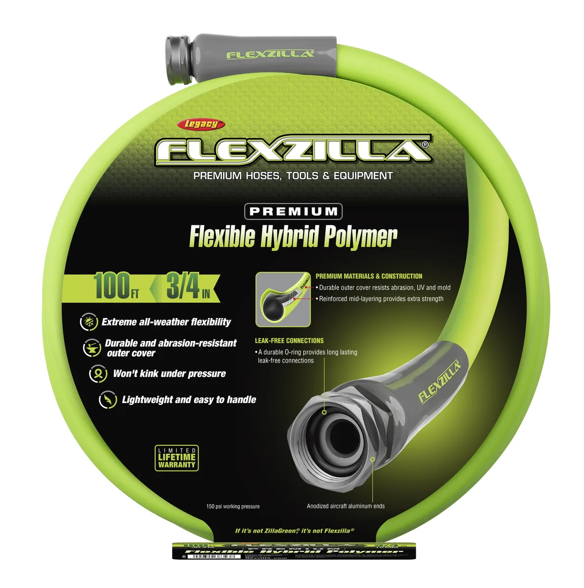 Flexzilla 3/4"x100' Garden Hose - Image 2