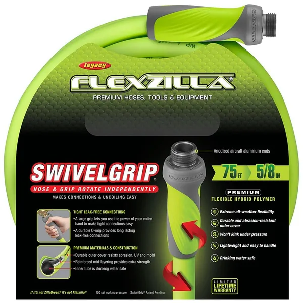 Flexzilla 5/8"x75' Garden Hose