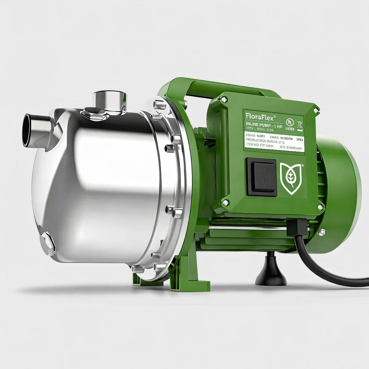 FloraFlex Inline Pump - 1/2 HP - Image 2