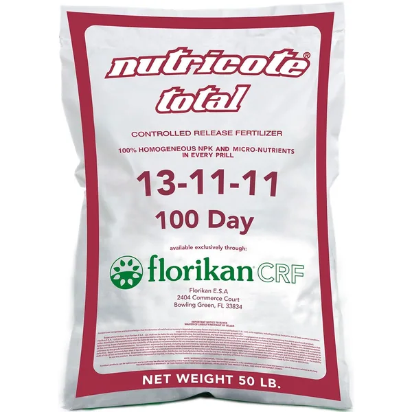 Florikan 13-11-11 100 Day Nutricote Total 50Lb