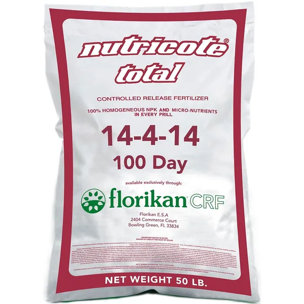 Florikan 14-4-14 100 Day Nutricote Total 50Lb