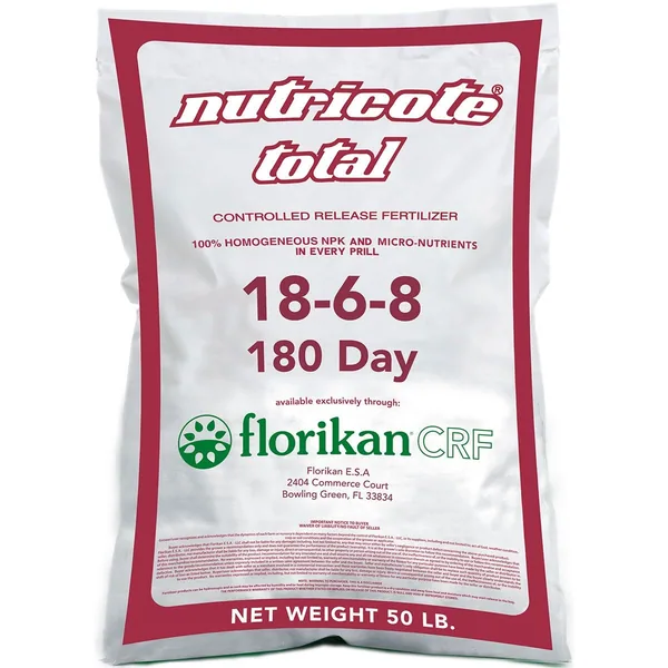 Florikan 18-6-8 180 Day Nutricote Total 50Lb