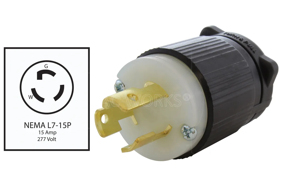 Fluence AC Cable,Wieland Grn w/L7-15P,6FT,SP - Image 2