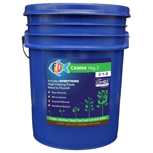 Foop Organic Biosciences, Nutes 5Gal Veg 2 - Organic Nutrients for Indoor Plants