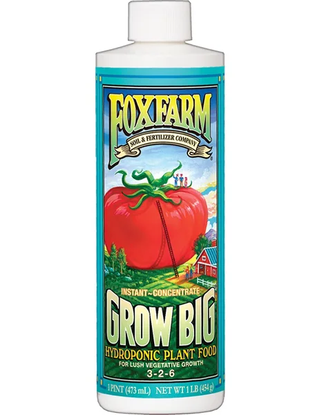 Fox Farms Concentrate Grow Big Hydroponic Liquid