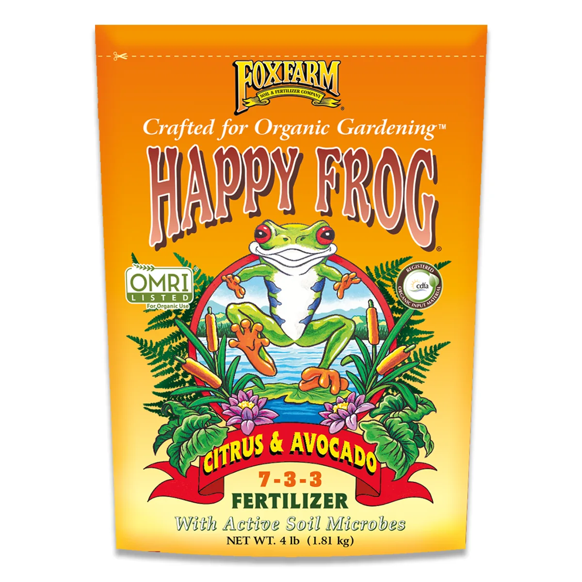 Fox Farms Happy Frog Citrus Avocado Dry Fertilizer - Image 2