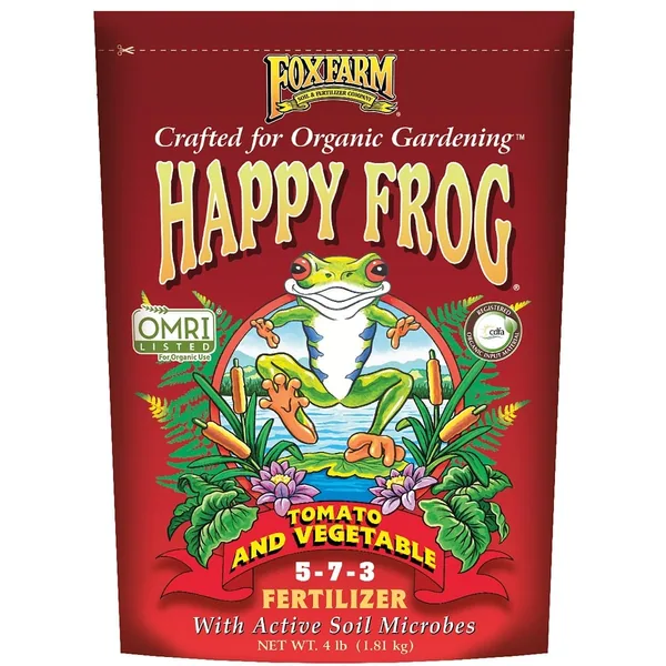 Fox Farms Happy Frog Tomato & Vegetable Dry Fertilizer