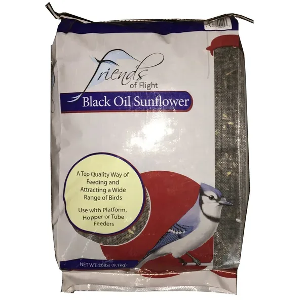 Friends of Flight 20 lbs Black Oil Sunflower - Image 2