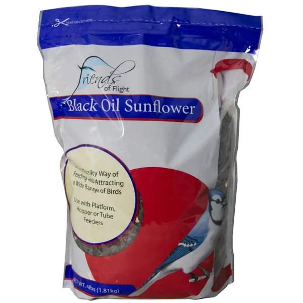 Friends of Flight 4 lbs Black Oil Sunflower
