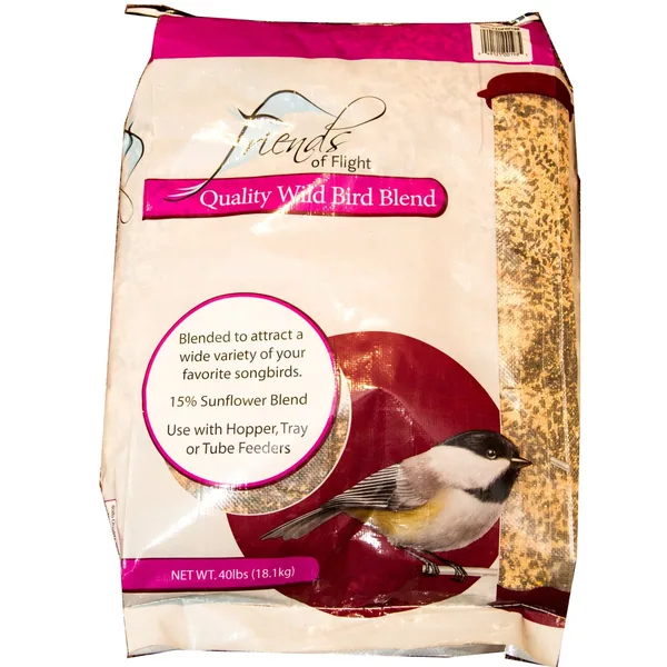 Friends of Flight 40 lbs Quality Wild Bird Blend