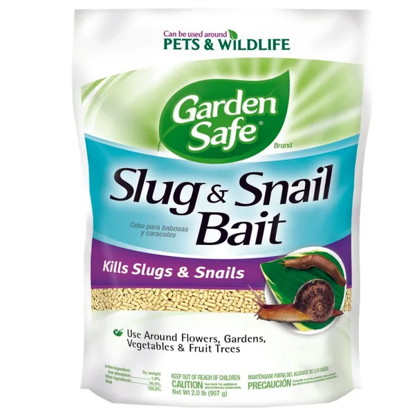 Garden Safe 2 lbs Slug & Snail Bait Killer