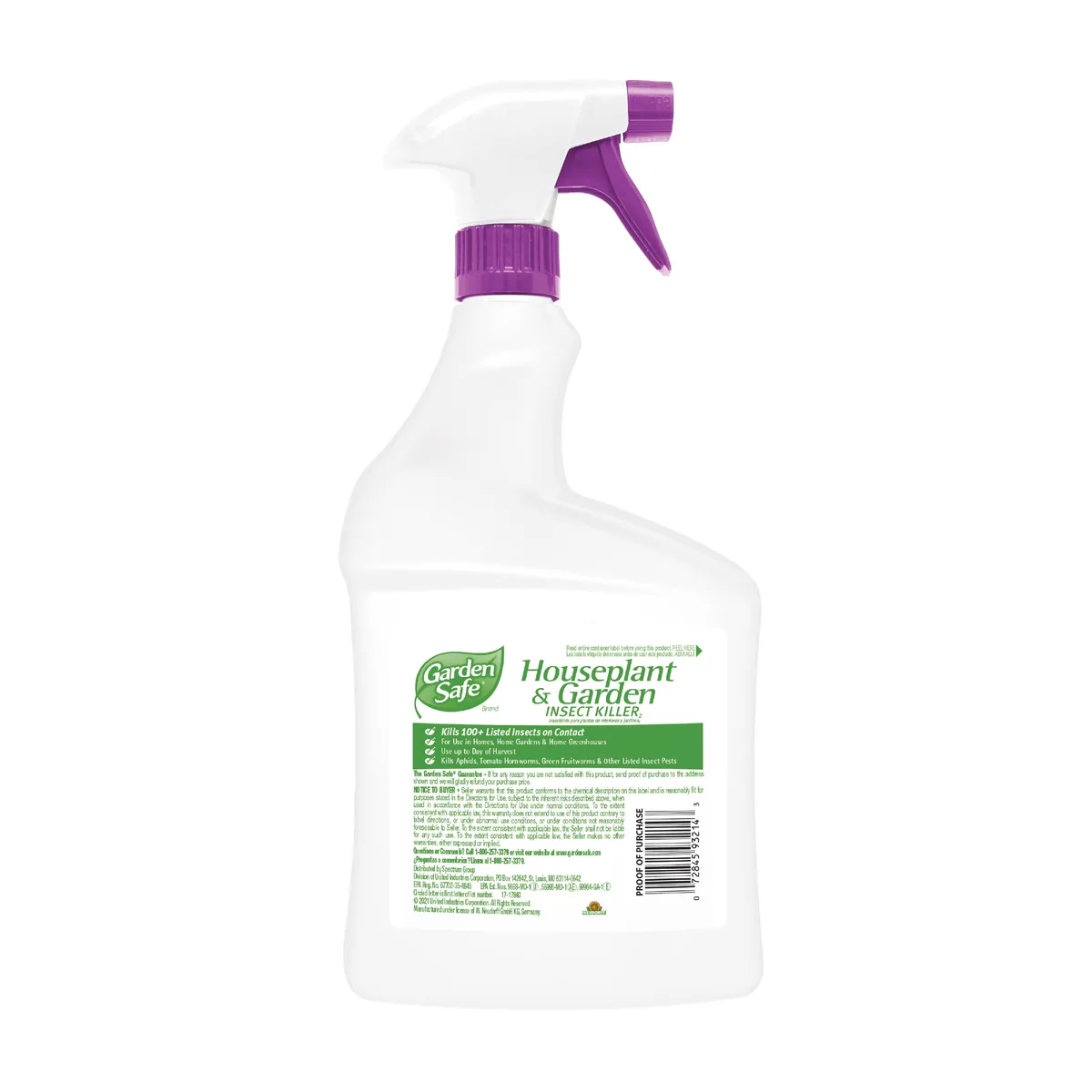 Garden Safe 32oz Houseplant & Garden Insect Killer - Image 2