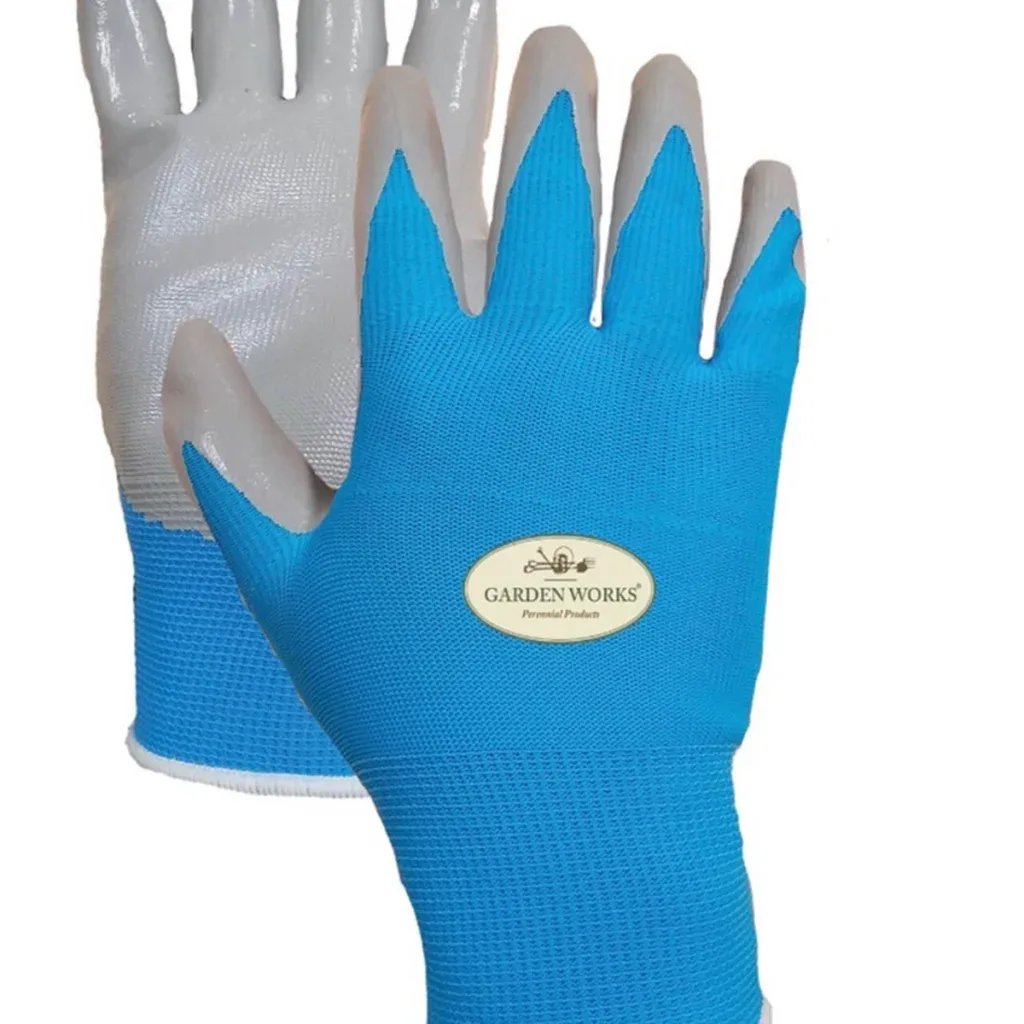 Garden Works Large Weeders Glove Blue - Image 2