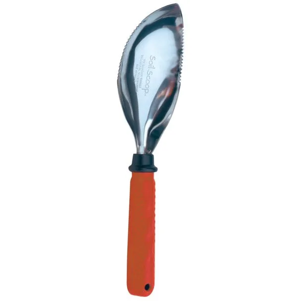 Garden Works Soil Scoop Comfort Grip Red - Image 2