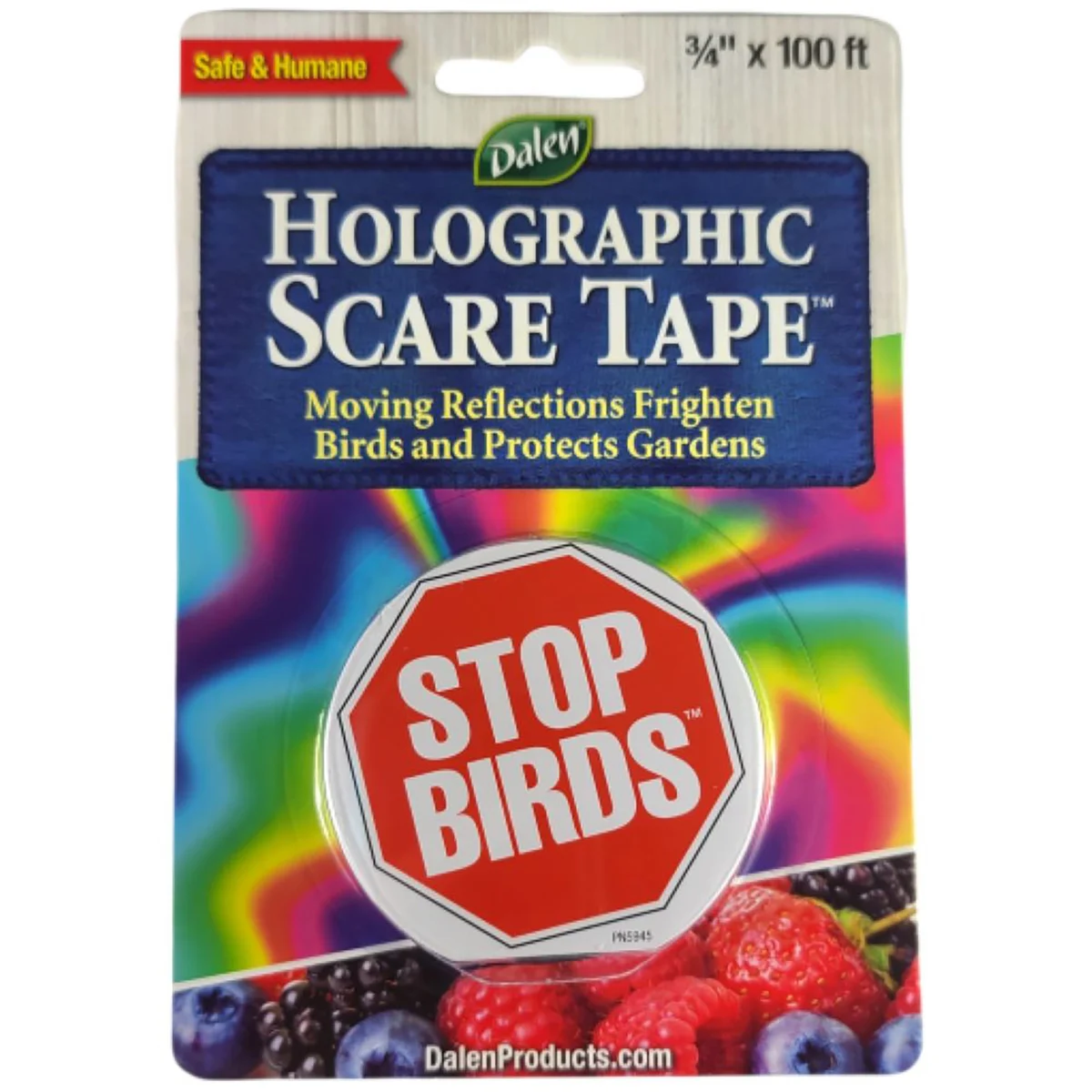Gardeneer by Dalen Holographic Scare Tape for Birds