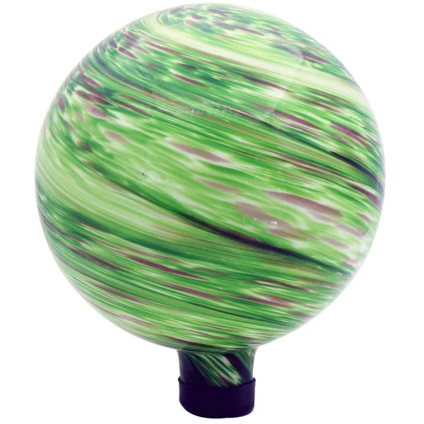 Gardener Select 10" Green Planet Glass Garden Globe