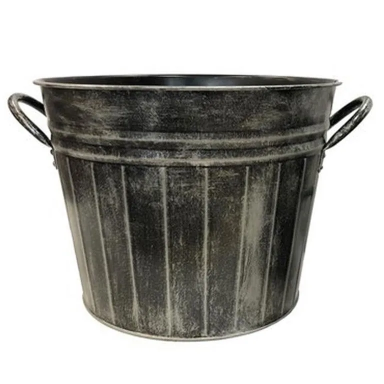 Gardener Select 11.8" Bucket Planter Rusty 11.8"x9.5"x9.6" - 1 Planter - Image 2