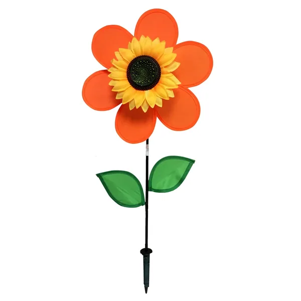 Gardener Select 11.81x22 Pinwheel with Flower Orange