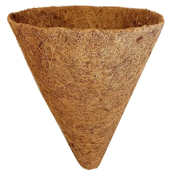 Gardener Select 12" Round Coco Liner for Plaid Hanging Basket #GSALWN1663 — priced per each; minimum 25; multiples of 25 - Image 2