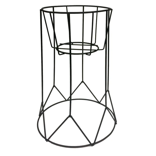 Gardener Select 13" Black Planter Stand For 6" Pot 13"hx9"w