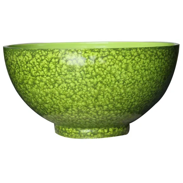 Gardener Select 13" Bowl Bubbled Green Planter - 1 Planter - Image 2