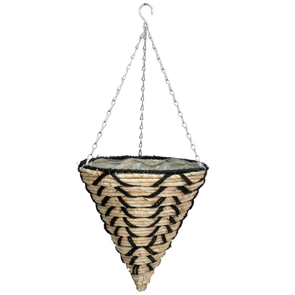 Gardener Select 14" Cone Hanging Basket White - 1 Basket