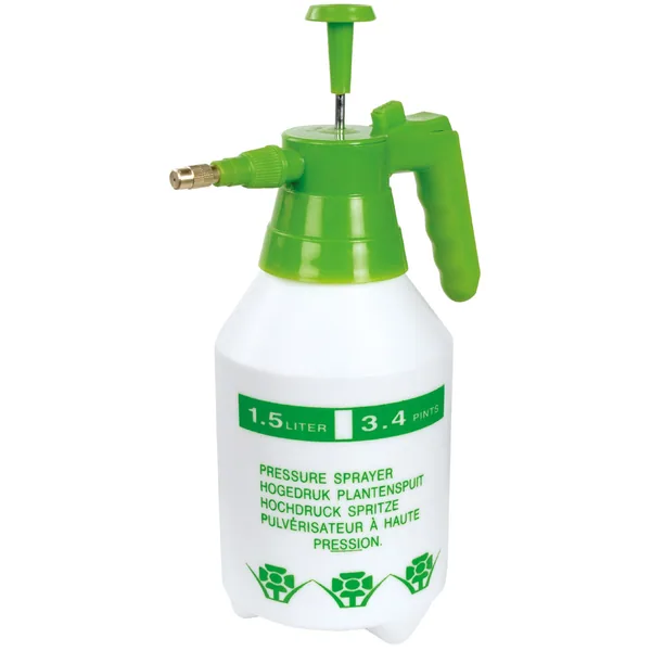 Gardener Select 1500ml Fog & Straight Spray Hand Pressure Sprayer