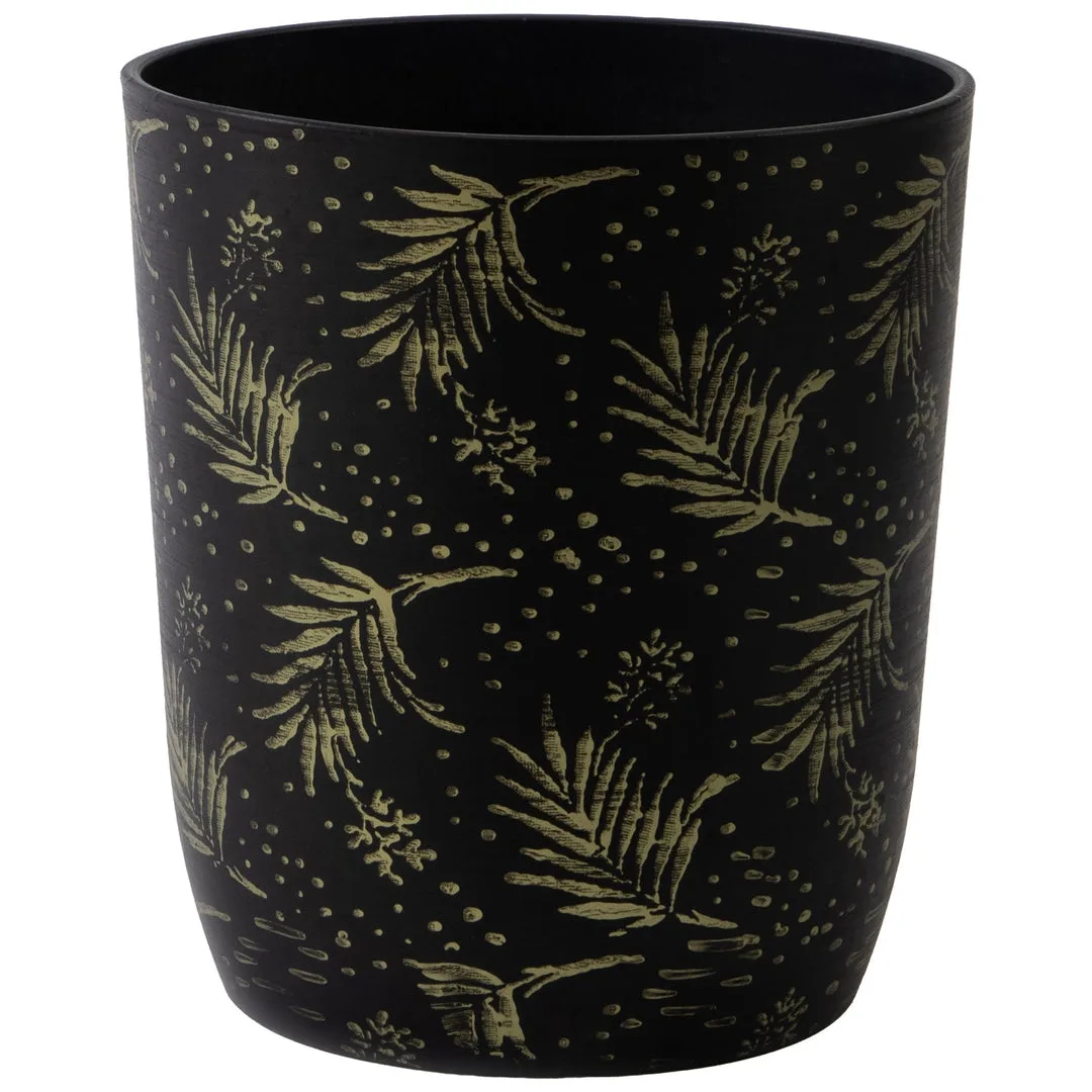 Gardener Select 16"x32" Mixed Stone Black Planter - Image 2