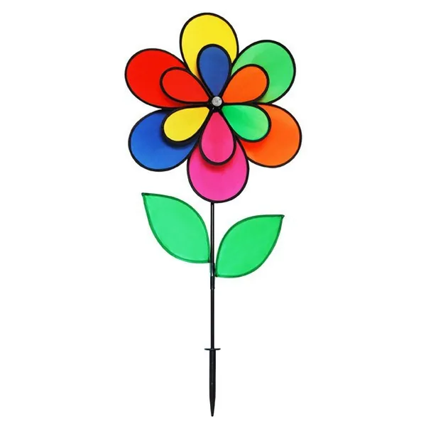 Gardener Select 18.89x42 12 Petal Pinwheel with Leaves