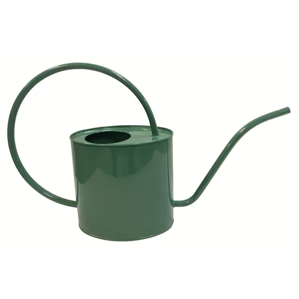 Gardener Select 2L Oval Watering Can Green L16.9"xW4.3"xH9.8" Indoor - Image 2
